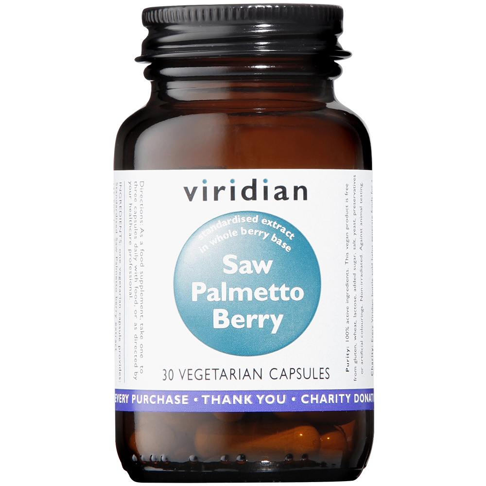 Viridian Saw Palmetto Extract Veg Caps 30 size #860 Up To 30% Off