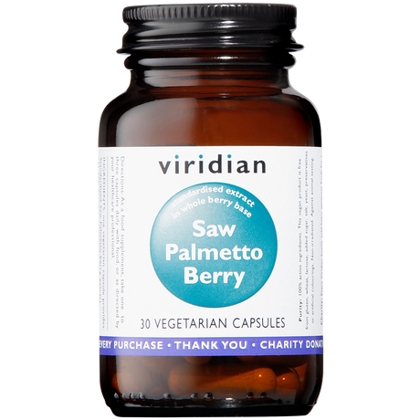 Viridian Saw Palmetto Extract Veg Caps 30 size #860 Up To 30% Off