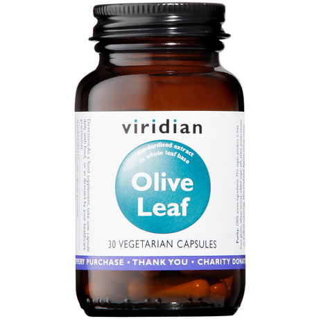 Viridian Olive Leaf Extract Veg Caps 30 size #905 Up To 30% Off