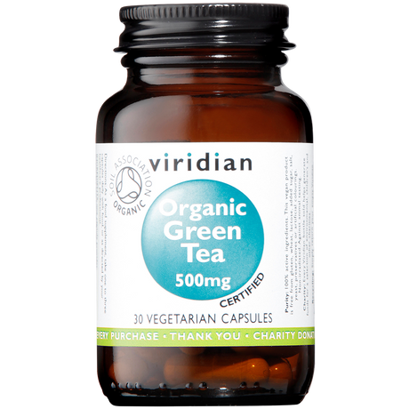 Viridian Green Tea 500mg Veg Caps 30 size #953 Up To 30% Off