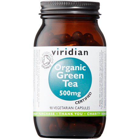 Viridian Green Tea 500mg Veg Caps 90 size #954 Up To 30% Off