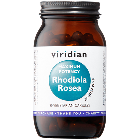 Viridian Rhodiola Rosea Extract (High Potency) Veg Caps 90 size #987 Up To 30% Off