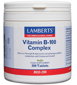Lamberts Vitamin B-100 Complex ( 200 Tablets) # 8032