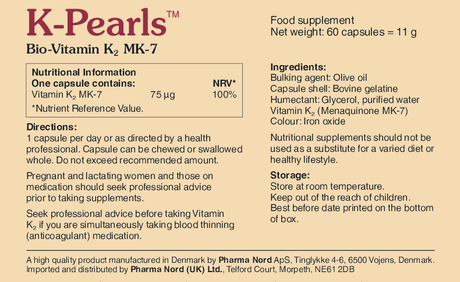 Pharma Nord K Pearls - Bio-Vit K2 MK7 60 caps