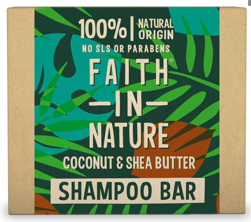 FAITH IN NATURE COCONUT & SHEA SHAMPOO BAR # 85g