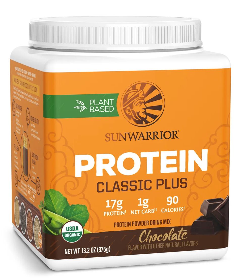 Sunwarrior Classic Plus Protein 375g Chocolate Flavour