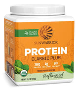 Sunwarrior Classic Plus Protein 375g Unflavoured Flavour