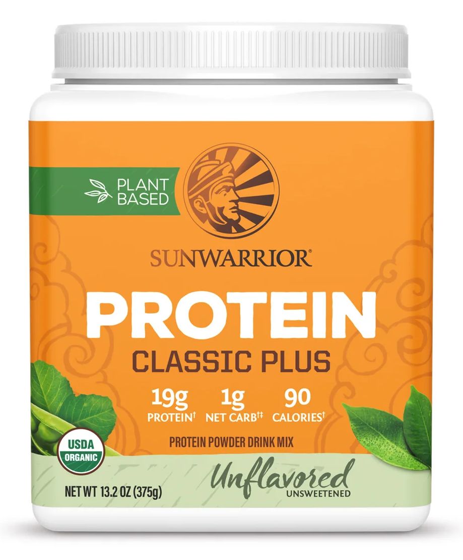 Sunwarrior Classic Plus Protein 375g Unflavoured Flavour