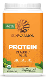 35% OFF Sunwarrior Classic Plus Protein 750g Unflavoured Flavour *** BEST BEFORE DATE 05/2026***