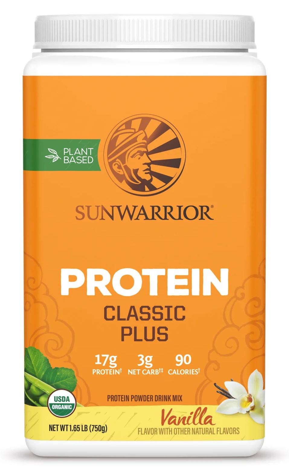 Sunwarrior Classic Plus Protein 750g Vanilla Flavour