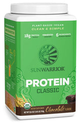 Sunwarrior Protein Classic 750g  - Chocolate Flavoured