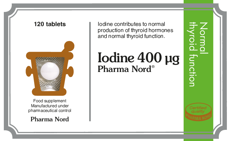 Pharma Nord Iodine 120 tablets