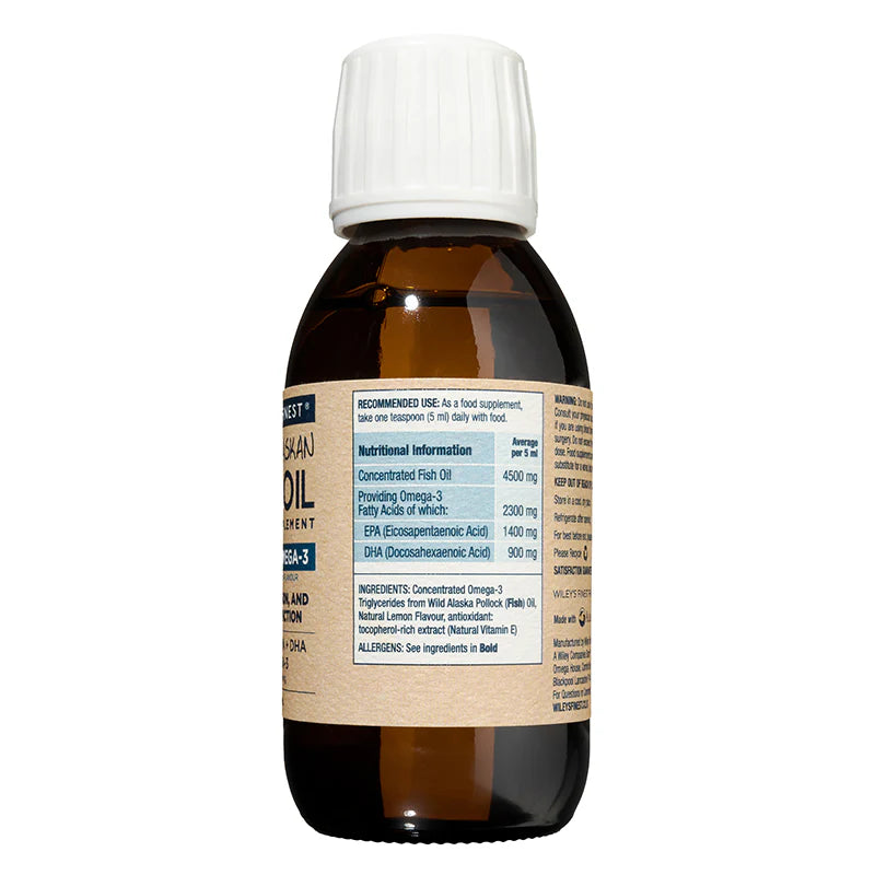 Wiley's Finest Peak Omega-3 Liquid (25 servings) - Save 30% When You Buy 3