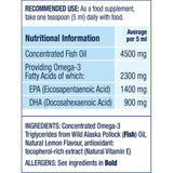 Wiley's Finest Peak Omega-3 Liquid (50 servings) - Save 30% When You Buy 3