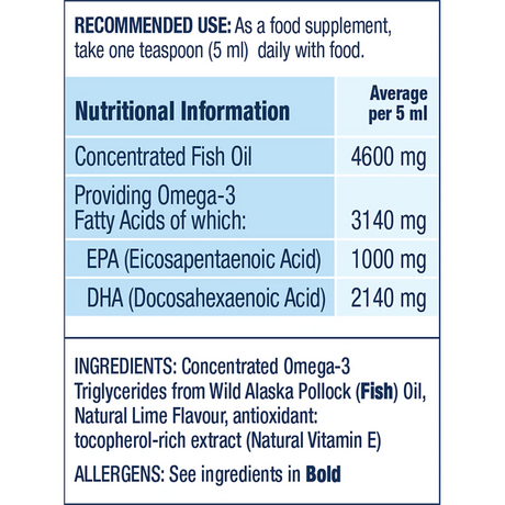 Wiley's Finest Summit DHA Liquid (25 servings) - Save 30% When You Buy 3