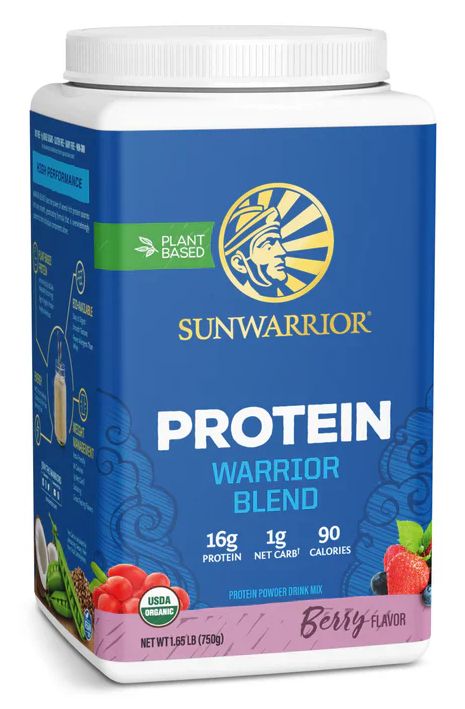 30% OFF Sunwarrior Protein Warrior Blend 750g  - Berry Flavoured **** BEST BEFORE DATE 08/2026 ****