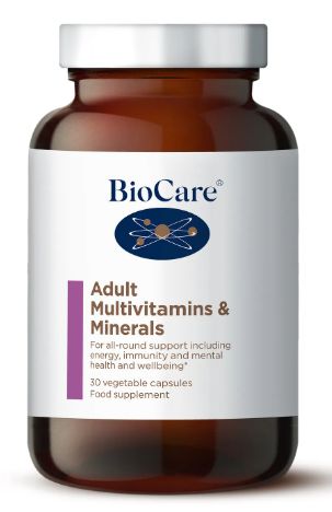 Biocare Adult Multivitamins & Minerals 30 Capsules # 79630