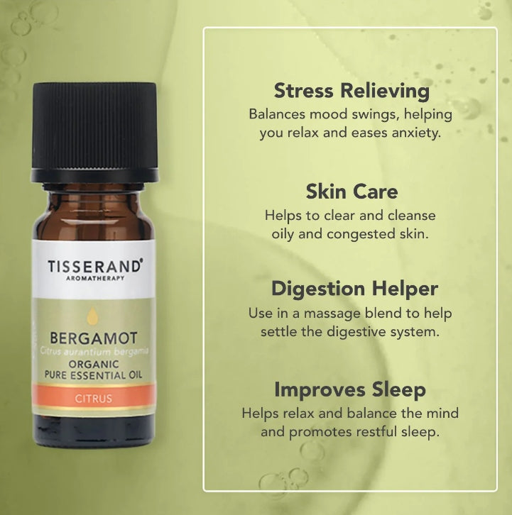 Tisserand Bergamot Essential Oil 9ml