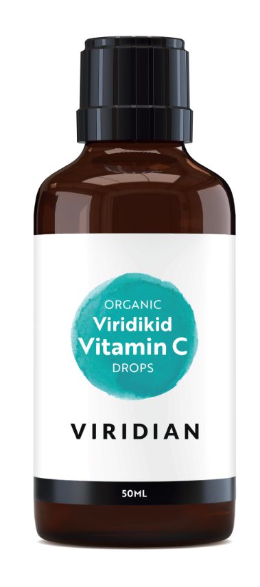 Viridian Viridikid Vitamin C Drops (Organic)* 50ml size #213  Up To 30% Off