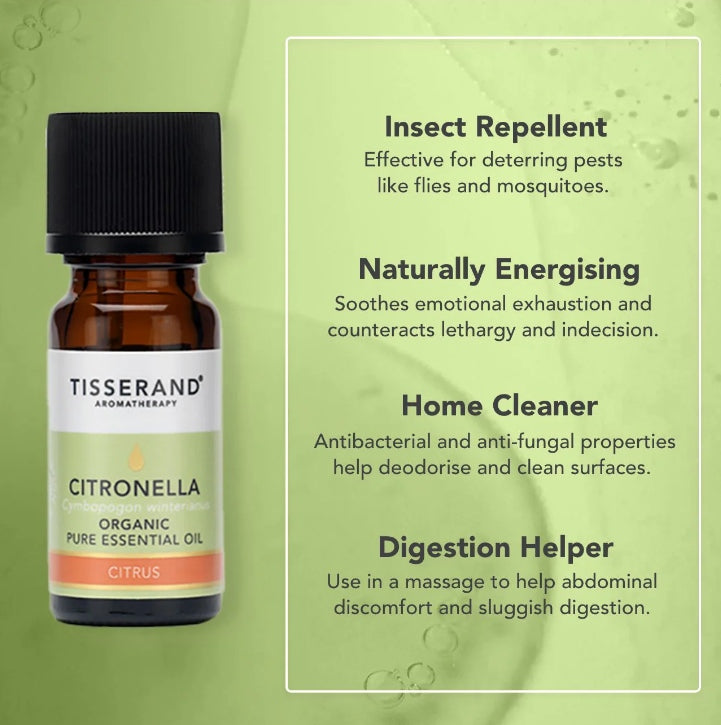Tisserand Citronella Essential Oil 9ml