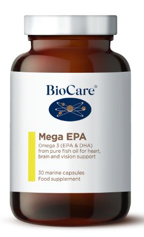 BioCare Mega EPA 1000 (EPA/DHA Fish Oil Concentrate) 30 Capsules # 80330