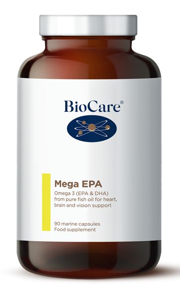 BioCare Mega EPA 1000 (EPA/DHA Fish Oil Concentrate) 90 Capsules # 80390