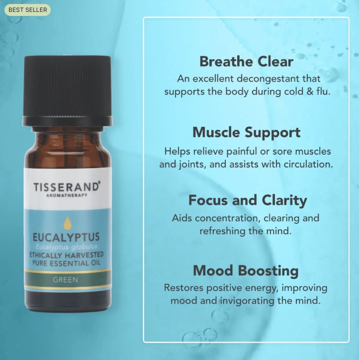 Tisserand Eucalyptus Ethically Harvested Essential Oil