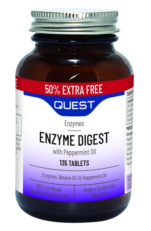 Quest Enzyme Digest 135 tabs