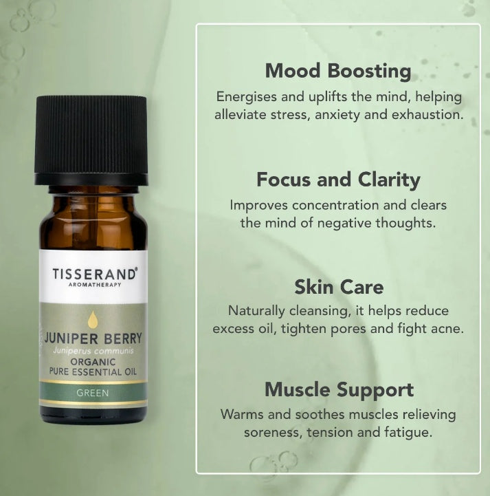 Tisserand Juniper Berry Essential Oil 9ml