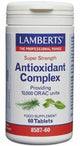 Lamberts Antioxidant Complex Super Strength, Providing 10,000 Orac Units 60 Tabs #8587