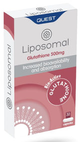 Quest Liposomal Glutathione 500mg 30 Capsules