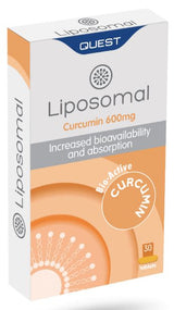 Quest Liposomal Curcumin 600mg 30 Tablets