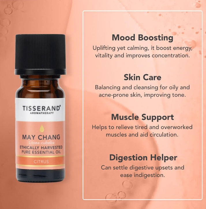 Tisserand May Chang Essential Oil 9ml