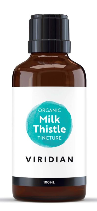 Viridian Milk Thistle Tincture (Organic)  50ml size #606 Up To 30% Off