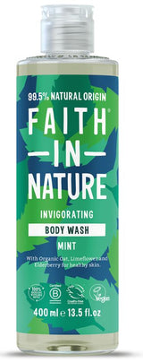 Faith In Nature Body Wash Mint 400ml