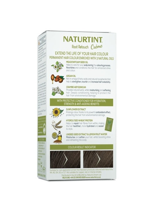 Naturtint  Root Retouch Creme Light Brown Shades – 45ml