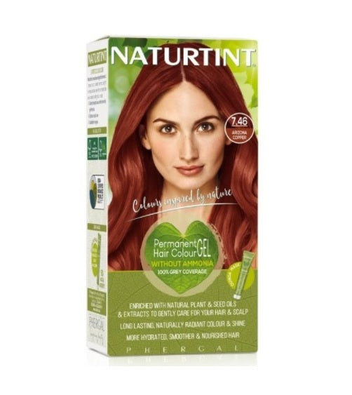 Naturtint  Permanent Hair Colourant Illusion Arizona Copper I-7.46
