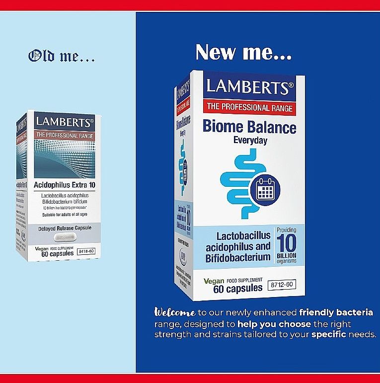 Lamberts Acidophilus Extra 10 ( 30 Caps ) # 8418