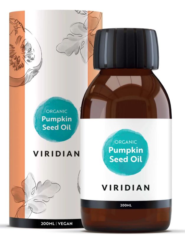 Viridian Pumpkin Seed Omega Oil (Organic) 200ml size #515  Up To 30% Off