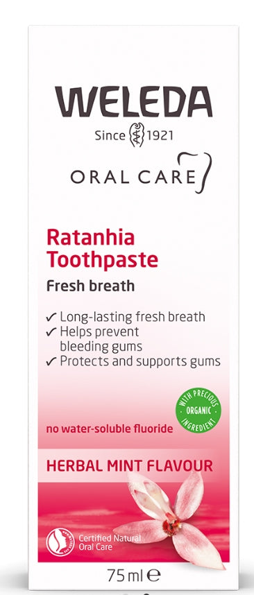 Weleda Ratanhia Toothpaste 75ml