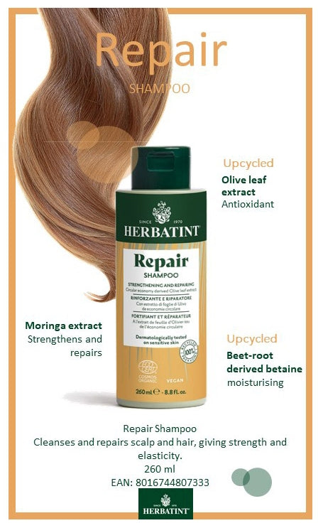 Herbatint Repair Shampoo – 260ml