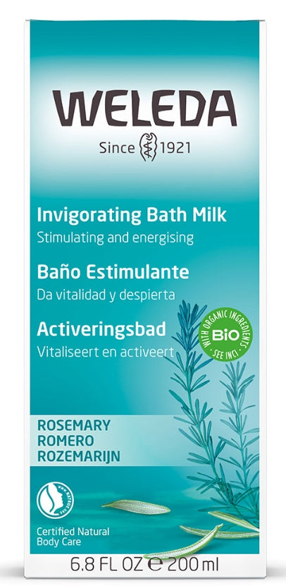 Weleda Rosemary Invigorating Bath Milk 200ml