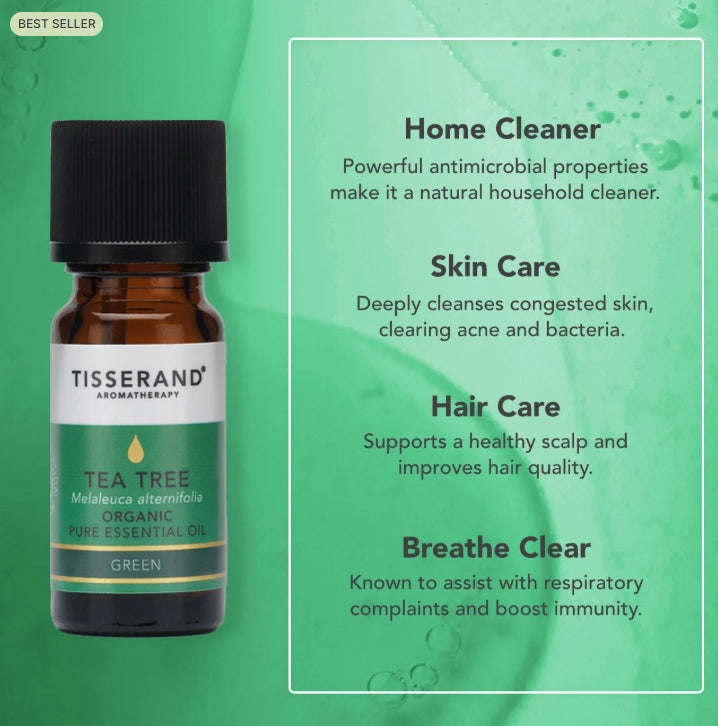 Tisserand Tea Tree Organic Essential Oil