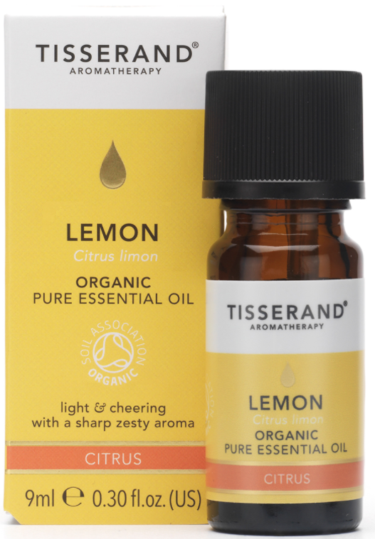 Tisserand Lemon-Organic (Rind Of The Fruit) Pure Essential Oil