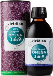 Viridian 3:6:9 Omega Oil (Organic) 200ml size #502 -Up To 30% Off