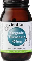 Viridian Turmeric 400mg Veg Caps 90 size #967  Up To 30% Off