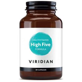 Viridian High Five Formula Multivitamin Veg Caps 30 size #110