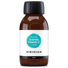 Viridian Acerola Vitamin C Liquid (Organic) 100ml size #214