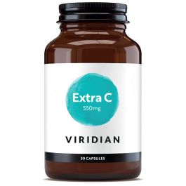 Viridian Extra C 550mg Veg Caps 30 size #215