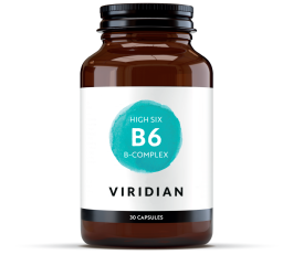 Viridian High Six B6 B-Complex Veg Caps 30 size #247